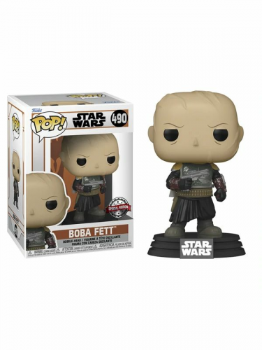 Figura Star Wars: The Mandalorian - Boba Fett (Funko POP! Star Wars 490)