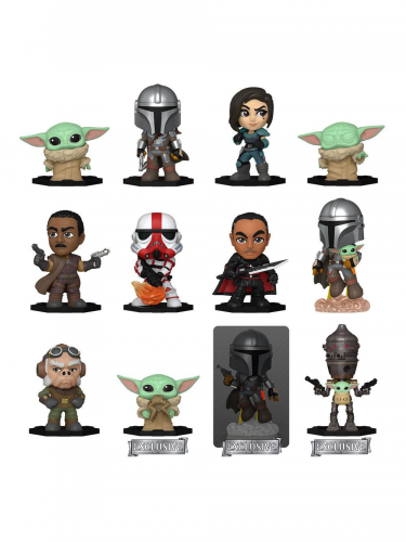 Figura Csillagok háborúja / Star Wars: The Mandalorian - véletlenszerű kiválasztás (Funko Mystery Minis)