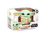 Akciófigura Star Wars: The Mandalorian - Gyermek sütivel / The Child with Cookie (Funko POP! Star Wars 465)
