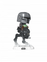 Figura Star Wars - The Mandalorian with Grogu in Imperial Remnant AT-RT (Funko POP! Rides 837)