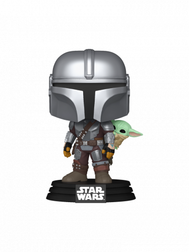 Figura Star Wars - The Mandalorian with Grogu (Funko POP! Disney 818)