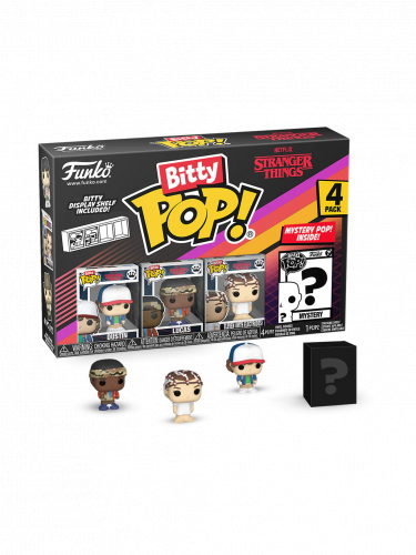 Figura Stranger Things - Dustin 4-pack (Funko Bitty POP)