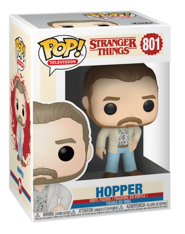 Figura Stranger Things - Hopper (Funko POP! Television 801)