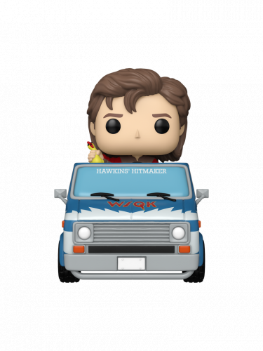 Figura Stranger Things - Steve with Squawk Van (Funko POP! Rides 138)