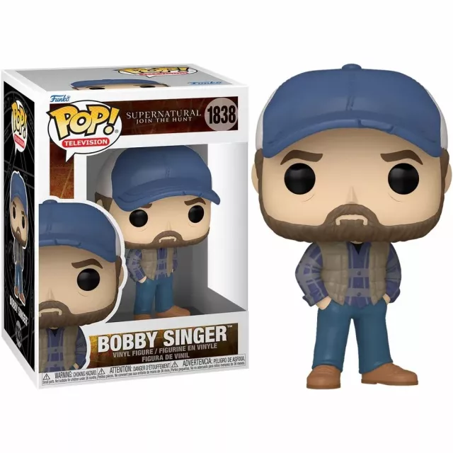 Figura Supernatural: Join the Hunt - Bobby Singer (Funko POP! Television 1838)