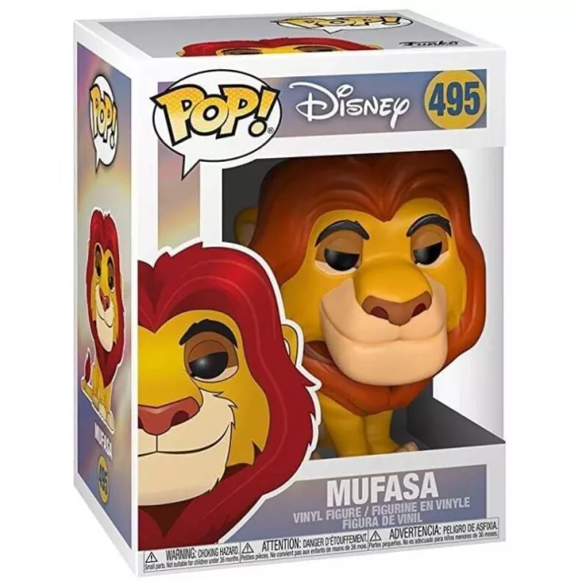 Figura The Lion King - Mufasa (Funko POP! Disney 495) - Disney mesék