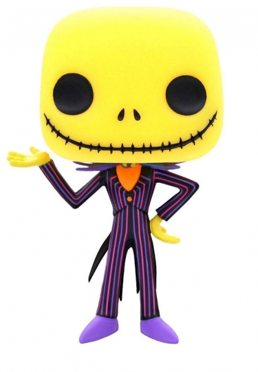 Figura The Nightmare Before Christmas - Jack Skellington Black Light Edition (Funko POP! Disney 15)