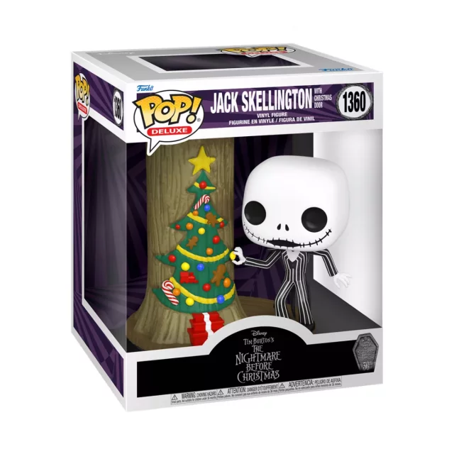 Figurka The Nightmare Before Christmas - Jack w/ Christmas Door (Funko POP! Deluxe 1360)