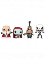 Figura The Nightmare Before Christmas - Sandy Claws/Sally Sewing/Mayor/Jack Skellington (Funko POP! 4-Pack)