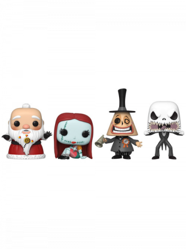 Figura The Nightmare Before Christmas - Sandy Claws/Sally Sewing/Mayor/Jack Skellington (Funko POP! 4-Pack)