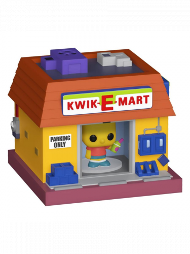 Figura The Simpsons - Bart Simpson and Kwik-E-Mart (Funko Bitty POP! Town)