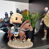 Figurka Zaklínač - Geralt and Roach (Netflix) (Funko POP! Rides 108) (poškozený obal)