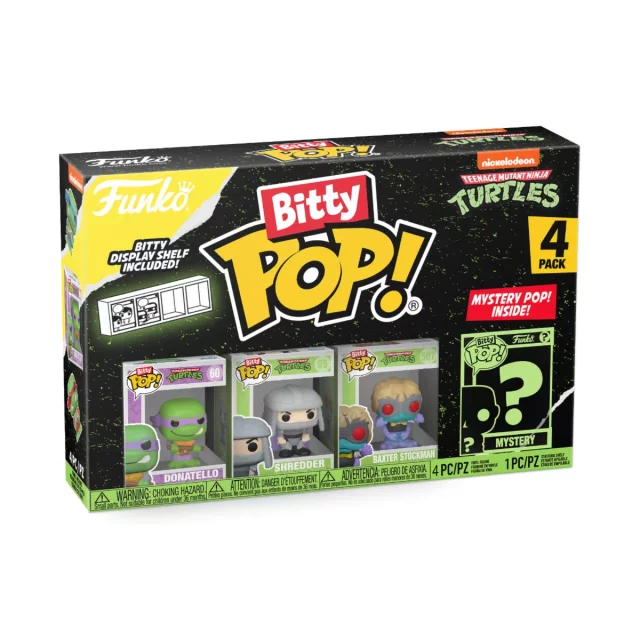 Figura Tini nindzsa teknőcök - Donatello 4-pack (Funko Bitty POP)