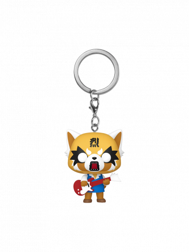 Kulcstartó Aggretsuko - Aggretsuko with Guitar (Funko)