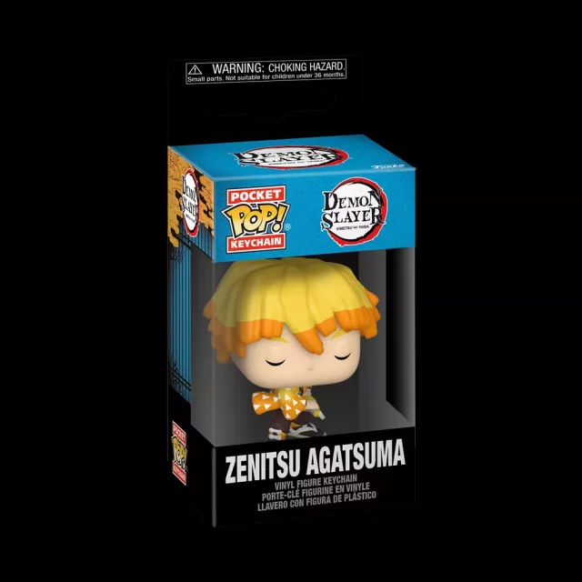 Kulcstartó Demon Slayer - Zenitsu (Funko) - Figura