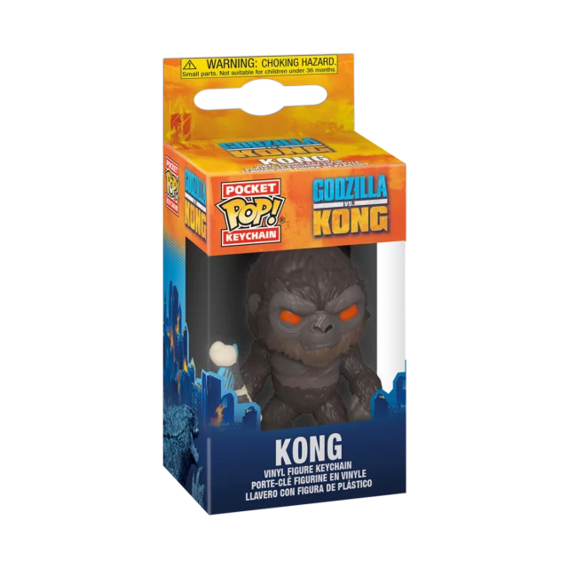Klíčenka Godzilla vs Kong - Kong with Battle Axe (Funko)