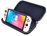 Luxusní cestovní pouzdro pro Nintendo Switch bíločerné (Switch & Lite & OLED Model)