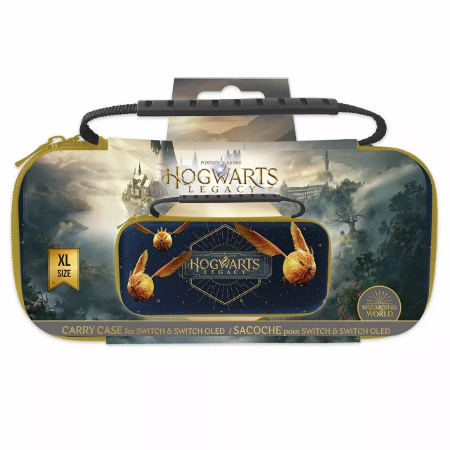 Přepravní pouzdro pro Nintendo Switch - Hogwarts Legacy Golden Snidgets (Switch & Lite & OLED Model)