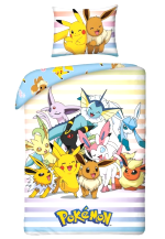 Ágynemű Pokémon - Pikachu a Eevee