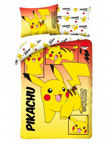 Ágyneműhuzat Pokémon - Pikachu