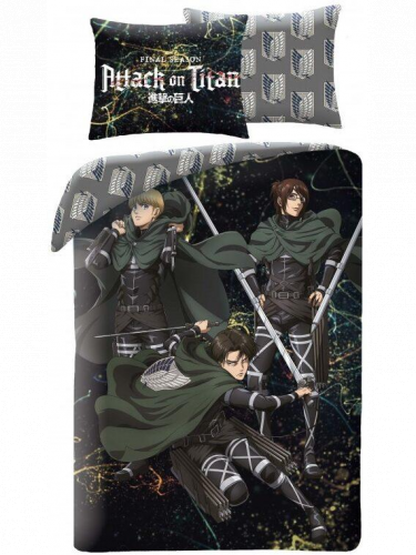 Ágyneműhuzat Attack on Titan - Characters