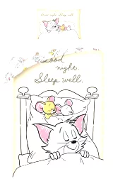 Povlečení dětské Tom and Jerry - Good Night