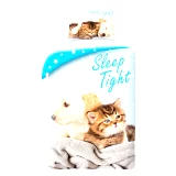 Povlečení Dogs & Cats - Sleep Tight + vak na záda