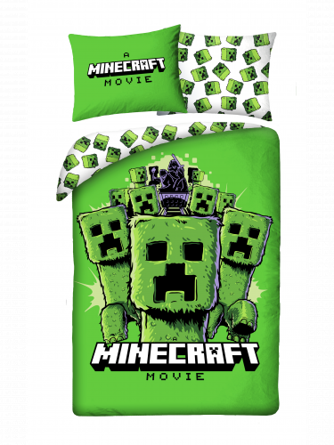 Ágyneműhuzat Minecraft - Creepers