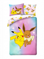 Ágynemű Pokémon - Eevee a Pikachu