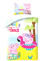 Ágynemű Peppa Pig - Peppa a strandon