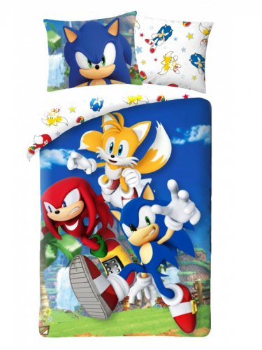 Ágynemű Sonic the Hedgehog - Sündisznó Sonic