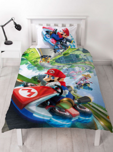 Ágynemű és párnahuzat Super Mario - Mario Kart