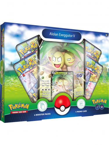 Kártyajáték Pokémon TCG: Pokémon GO - Alolan Exeggutor V Collection