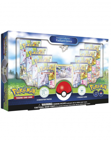Kártyajáték Pokémon TCG: Pokémon GO - Premium Collection Radiant Eevee (Sérűlt doboz)
