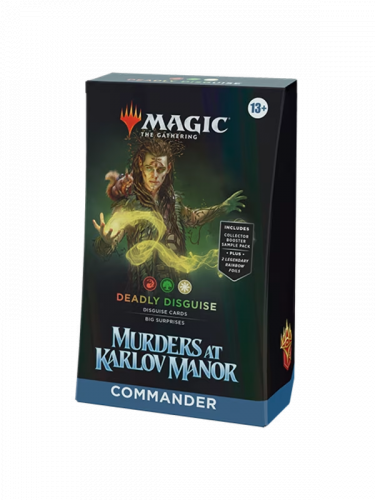 Kártyajáték Magic: The Gathering Murders at Karlov Manor - Deadly Disguise Commander Deck