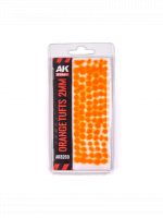 Modell növényzet AK - Orange Fantasy tufts (2 mm)
