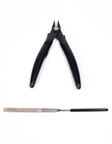 Építőkészlet World of Tanks - Tartozékok (fogó és reszelő)