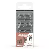 AK Basing Bits - Macskák - AK-Interactive
