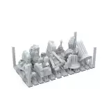 AK Basing Bits - Village ruins - Warhammer tartozékok