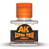 AK ragasztó - Extra thin cement - AK-Interactive