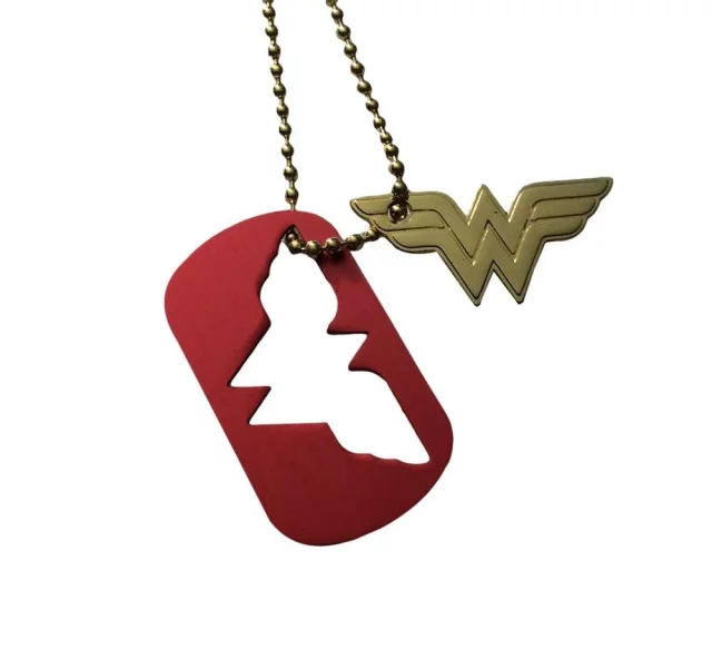  DC Comics medál - Wonder Woman Logo Dog Tag