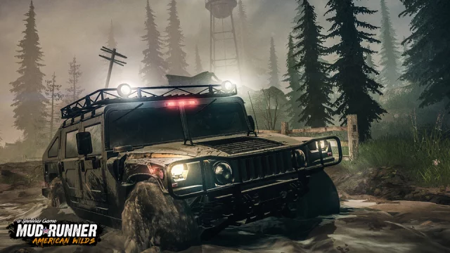 Spintires: MudRunner - American Wilds Edition (PS4)