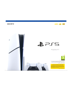 Konzole PlayStation 5 (Slim) 1 TB - Fehér + 2x DualSense fehér