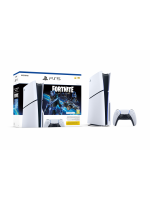 Konzol PlayStation 5 (Slim) 1 TB - Fehér - Fortnite Cobalt Star Bundle