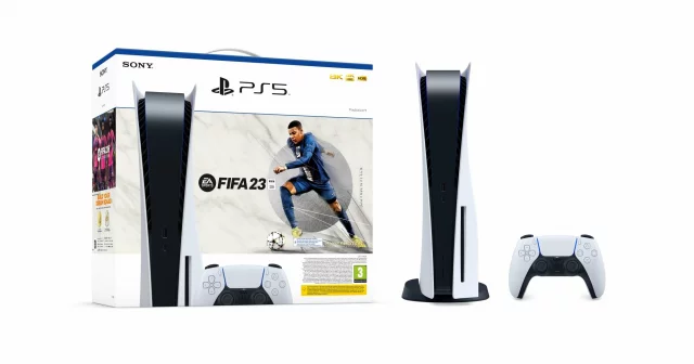 Konzole PlayStation 5 825 GB - Bílá + FIFA 23