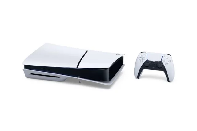 Konzol PlayStation 5 (Slim) 1 TB - Fehér + 2x DualSense - Játék konzolok
