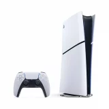 Konzol PlayStation 5 Slim 825 GB – Fehér (Digital Edition) - Játék konzolok