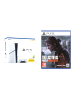 Előnyös készlet konzole PlayStation 5 (Slim) 1 TB - Fehér + The Last of Us Part II Remastered