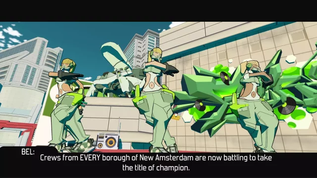 Bomb Rush Cyberfunk (SWITCH) - Árkád