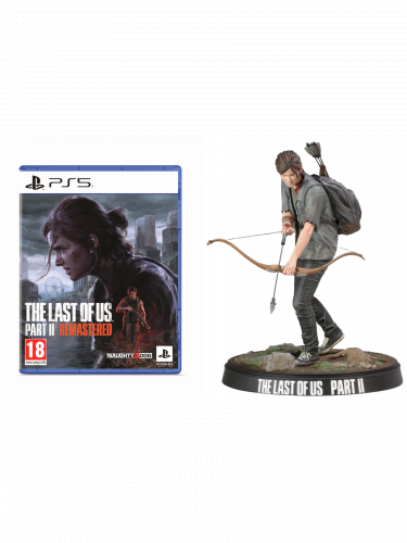 Akciós szett The Last of Us Part II Remastered + Ellie With Bow figura (PS5)